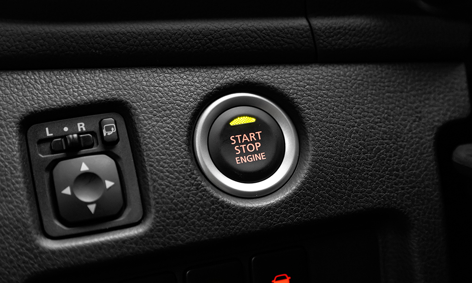 BOTÃO DE PARTIDA SEM CHAVE