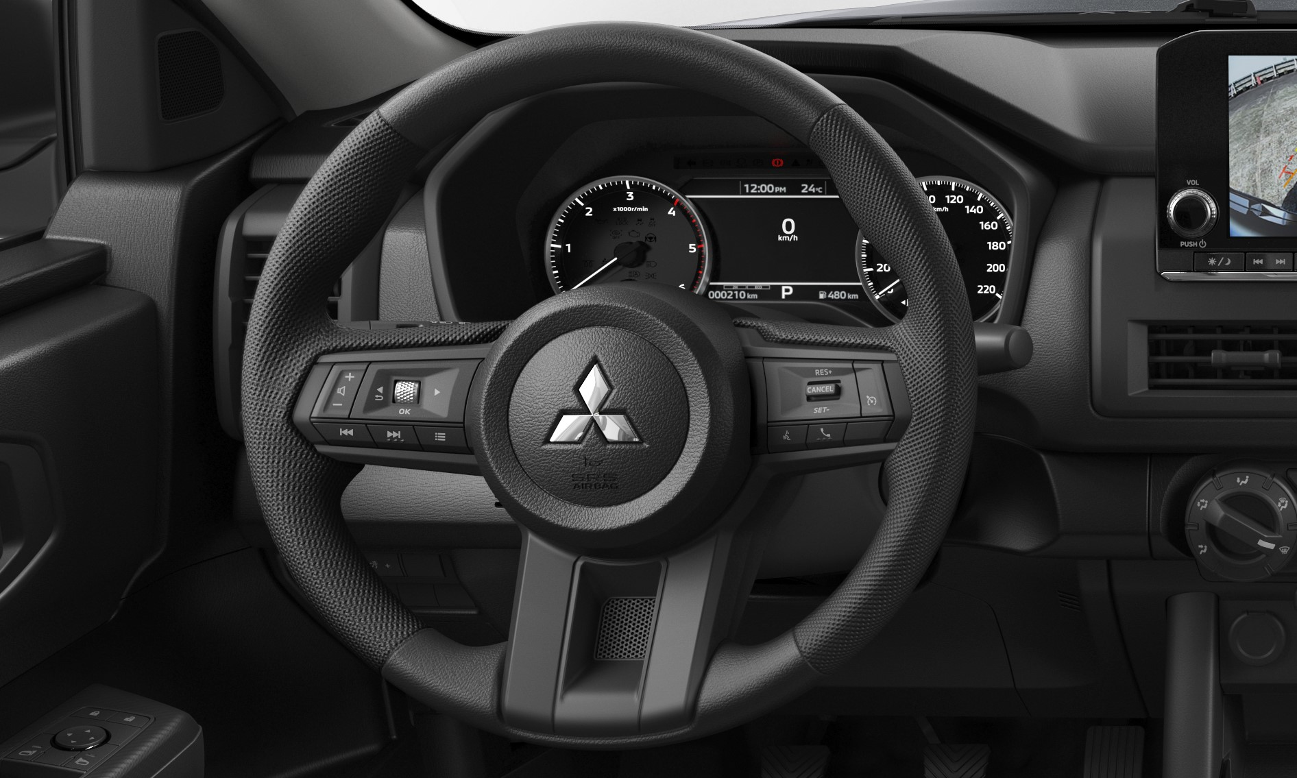 NOVO VOLANTE DE TRÊS RAIOS