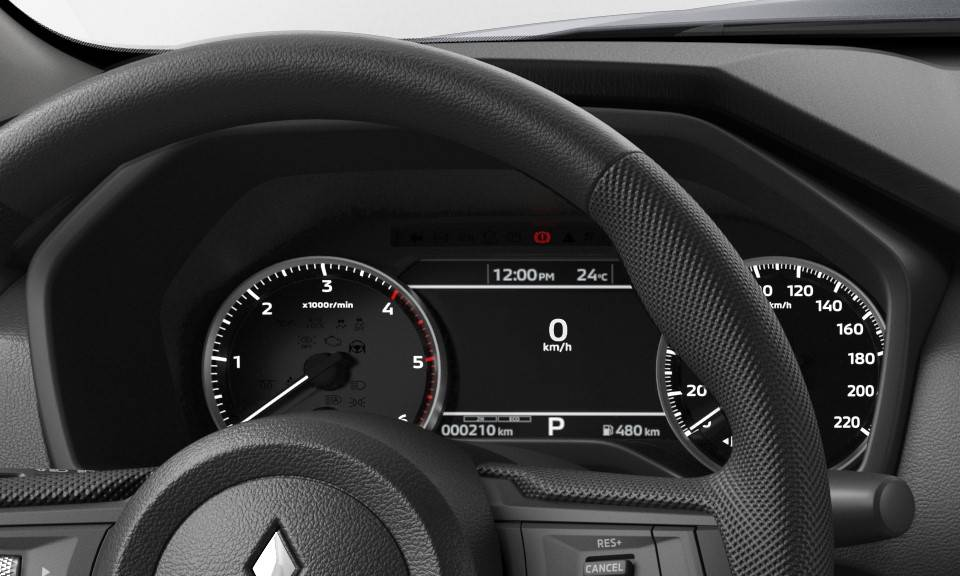 NOVO PAINEL DE INSTRUMENTOS DE 7 POLEGADAS