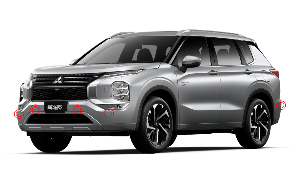 SENSORES DE ESTACIONAMENTO DIANTEIRO E TRASEIRO