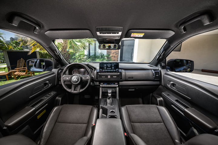 Amplo espaço interno