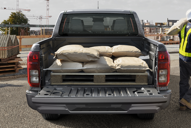 Capacidade de carga de até 1.000 kg