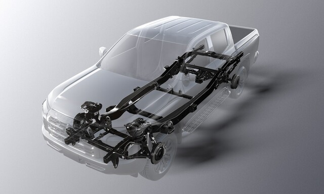 Novo chassi mega frame